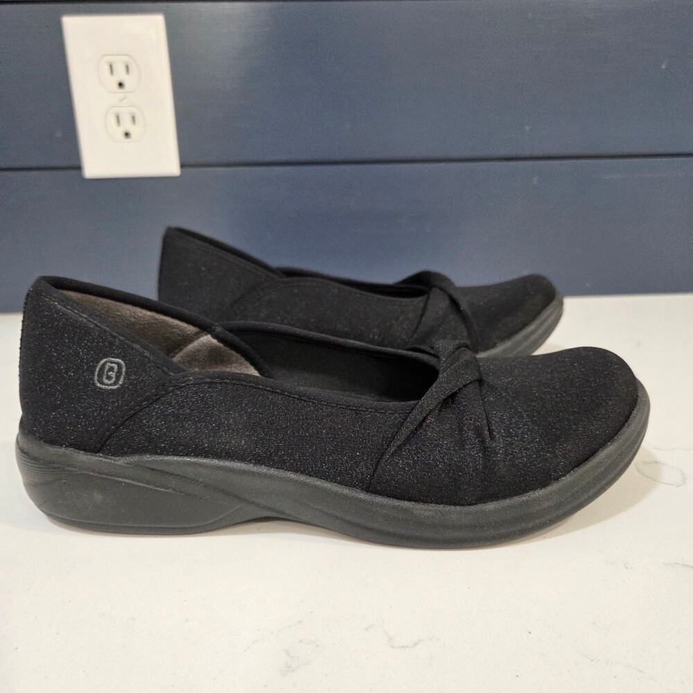 Bzees Paris Slip On Machine Wash Twist Front Detail Comfort Cloud Insoles Sz 8 - Picture 2 of 11